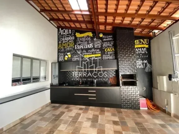 Imagem CASA TÉRREA COM ACONCHEGANTE ÁREA GOURMET À VENDA NO JARDIM DAS TULIPAS EM JUNDIAÍ SP