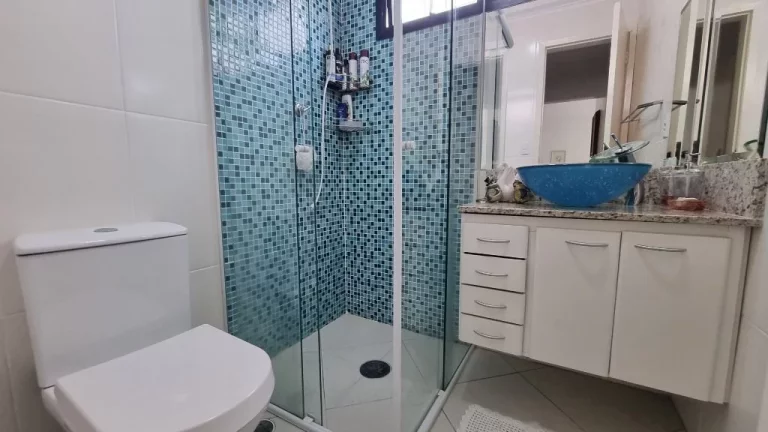 Imagem Apartamento com 3 dormitórios à venda, 98 m² - Tombo - Guarujá/SP