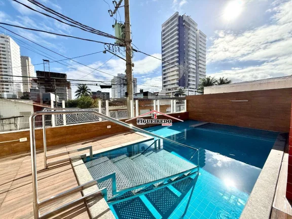 Imagem Apartamento à venda, 77 m² por R$ 470.000,00 - Aviação - Praia Grande/SP