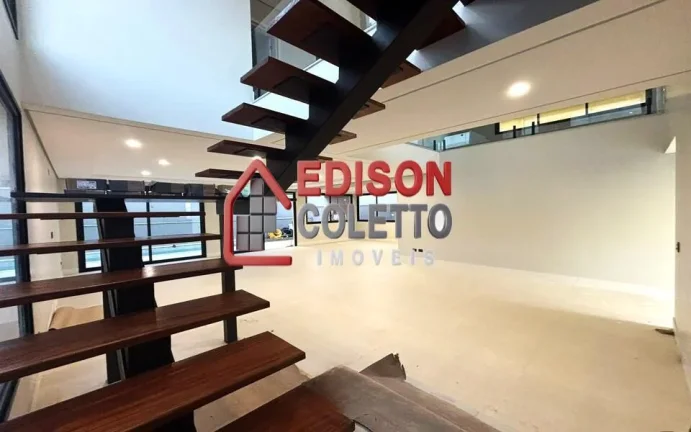 Imagem Casa nova a venda, no Residencial Villa D'Áquila, Piracicaba com 4 suítes!!