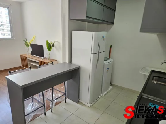 Imagem Aluguel de Apartamento Mobiliado na Mooca, São Paulo-SP: 1 Quarto, 1 Banheiro, 35m² - Imperdível!