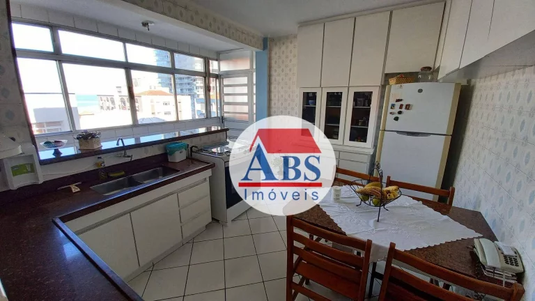 Imagem Apartamento com 3 dormitórios à venda, 167 m² por R$ 720.000 - Pompéia - Santos/SP a uma quadra da praia