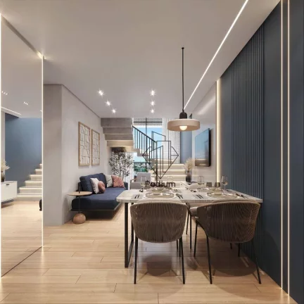 Imagem Apartamentos com varanda / sacada gourmet á 260m da praia de Camboinha / Cabedelo - AP2604
