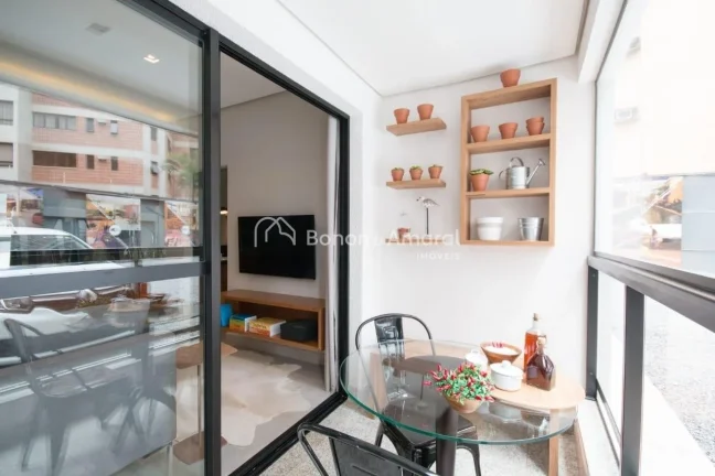 Imagem Apartamento moderno de 50m², com 1 dormitório (suíte), varanda gourmet com churrasqueira, sala de...