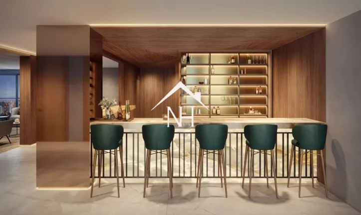Imagem apartamento de 132m c/ 3 suítes,2 vagas,terraço gourmet,bicicletário,pet place,brinquedoteca,yoga,sauna,bar,piscina,solarium,deck,delivery,fitness