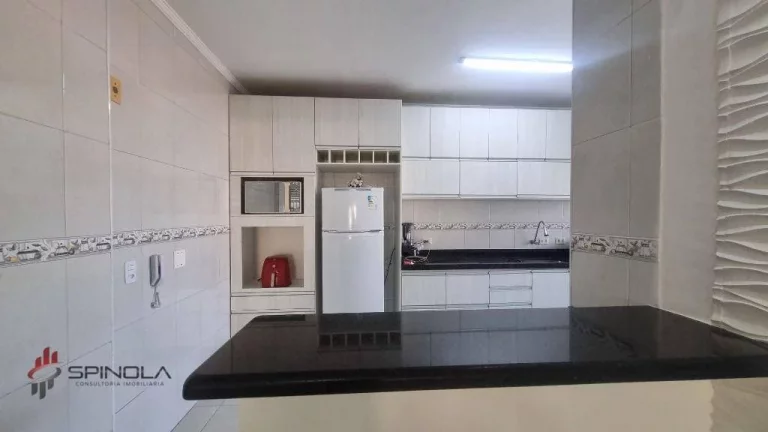 Imagem Apartamento com 3 dormitórios à venda, 100 m² por R$ 670.000,00 - Tupi - Praia Grande/SP