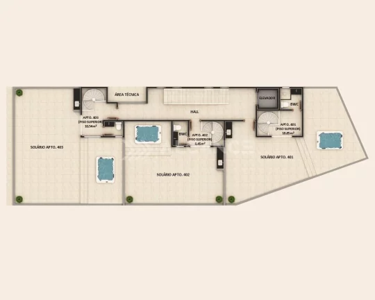 Imagem Apto - 2 Quartos - 1 Suíte - 91 m² - Bessa, João Pessoa/PB