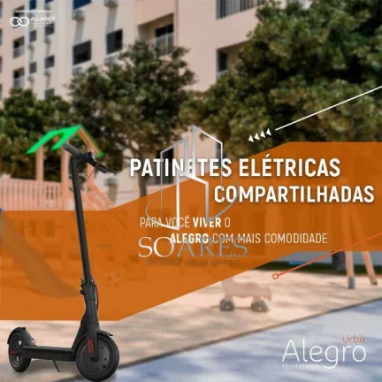 Imagem Alegro Montenegro 2/4 e 3/4 com suite - Em fase de acabamento