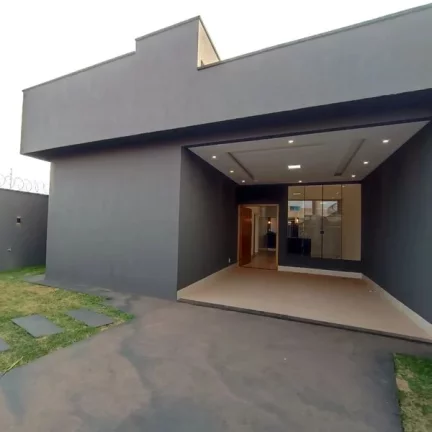 Casa Alto Padrao De 3/4 C Suite Com Area Gourmet No Santa Luzia