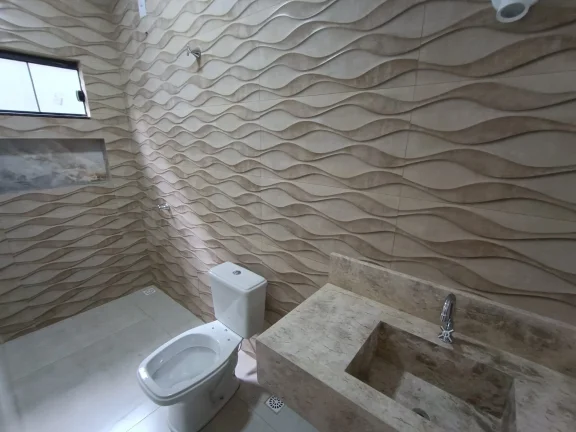 Imagem Casa De 3/4 C Suite Com Area Gourmet No Santa Luzia Em Construção