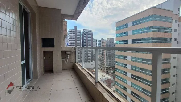 Imagem Apartamento com 3 dormitórios à venda, 81 m² por R$ 640.000,00 - Canto do Forte - Praia Grande/SP