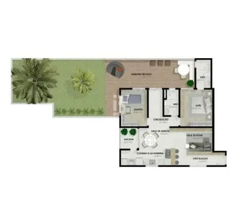 Imagem Apartamento em Bacacheri, Curitiba/PR