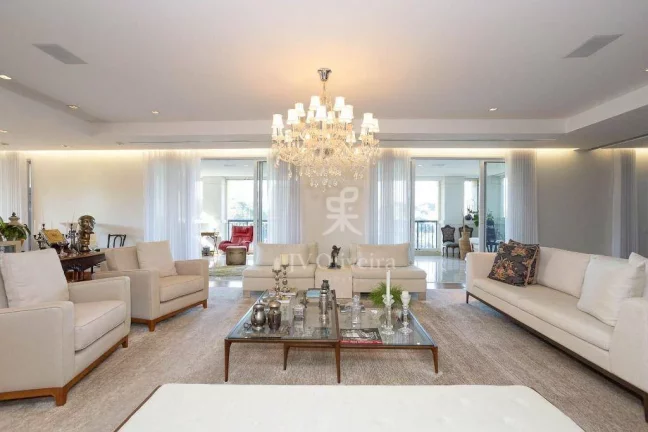 Imagem Apartamento com 4 dormitórios à venda, 607 m² por R$ 8.500.000,00 - Panamby - São Paulo/SP