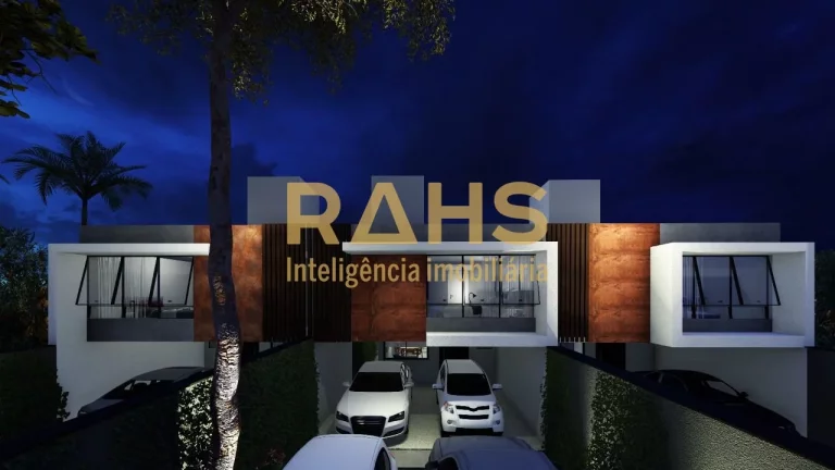 Imagem Maravilhoso sobrado geminado de alto padrão com 3 suítes, sendo 1 com closet a venda no bairro Sag...