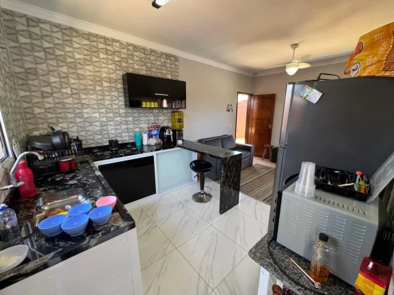 Imagem Casa para Venda em Itanhaém, Cibratel II, 2 dormitórios, 1 suíte, 1 banheiro, 2 vagas
