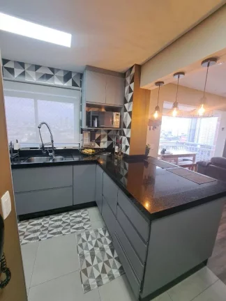 Imagem Apartamento com 3 dormitórios à venda, 86 m² por R$ 745.000 - Vila Homero Thon - Santo André/SP