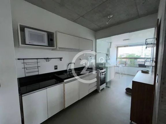 Imagem Apartamento com 1 dormitório para alugar, 75 m² por R$ 6.750,00/mês - Campo Belo - São Paulo/SP