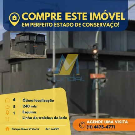 Ponto Comercial, 241 m² por r$ 695.000,00 - P.N.O (esquina)