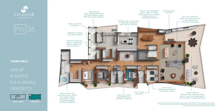 Imagem Lançamento em obras no Gonzaga em Santos de Alto Padrão