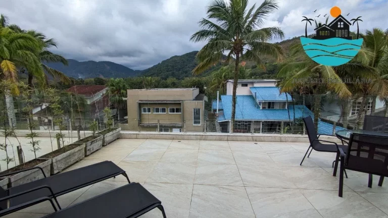 Imagem Casas Juquehy Alugar - Casa com 4 quartos, a 150M da praia, piscina privativa, área gourmet - máx.10 pessoas | Juquehy Imobiliária