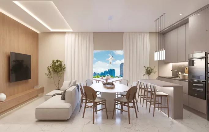 Apartamento com 3 Quartos à Venda, 105 m² em Perequê - Porto Belo