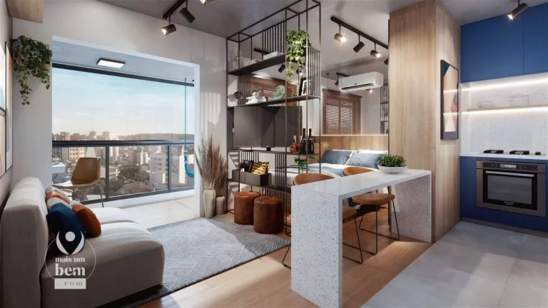 Imagem Lindo apartamento à venda por R$ 426.043,41 - Mercês - Curitiba/PR