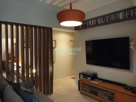 Imagem Ótimo apto à venda no Panamby ?Panamby - Área 164m² - Living com pé direito duplo para dois amb...