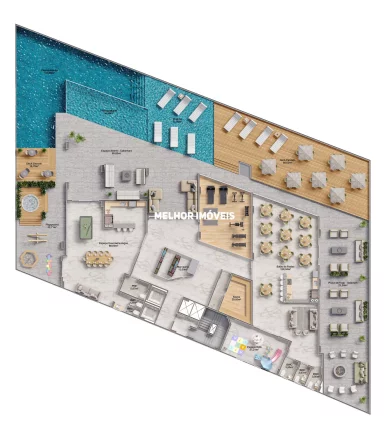 Imagem Apartamento á venda no Edifício Strait Tower Residence Apartamentos de Luxo frente Mar em Itapema - SC