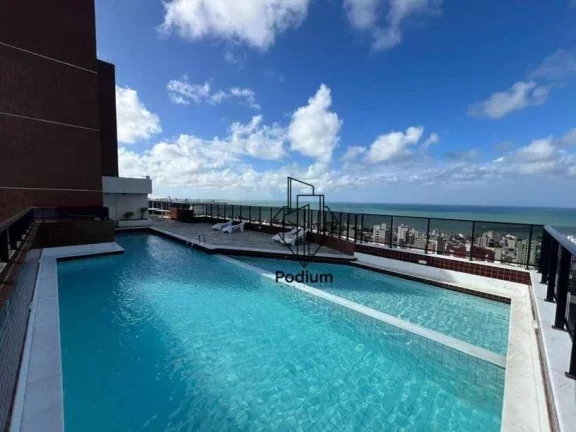 Imagem Apartamento com varanda e planejados a 500 metros da praia no Bairro Manaíra - AP2821.