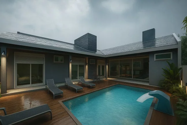 Imagem Casa à venda em Balneário Gaivota, Village Dunas Norte, com 3 quartos, 119,5m²