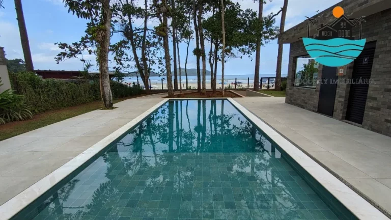Imagem Casa a venda em condomínio pé na areia em Juquehy , 4 Suítes, Terraço gourment, piscina priv. sauna, 02 vagas auto | Juquehy Imobiliária