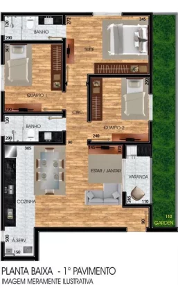 Imagem Apartamento para Venda em Pinhais, Maria Antonieta, 2 dormitórios, 1 banheiro, 1 vaga