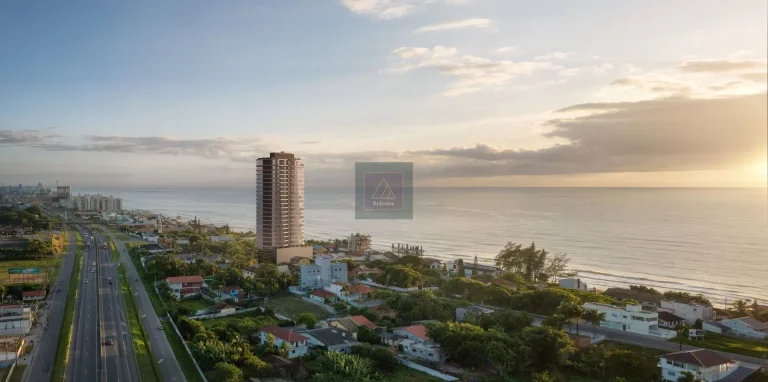Imagem LANÇAMENTO - Apartamento 3 suítes com vista mar. Praia de Itajuba - Barra Velha SC