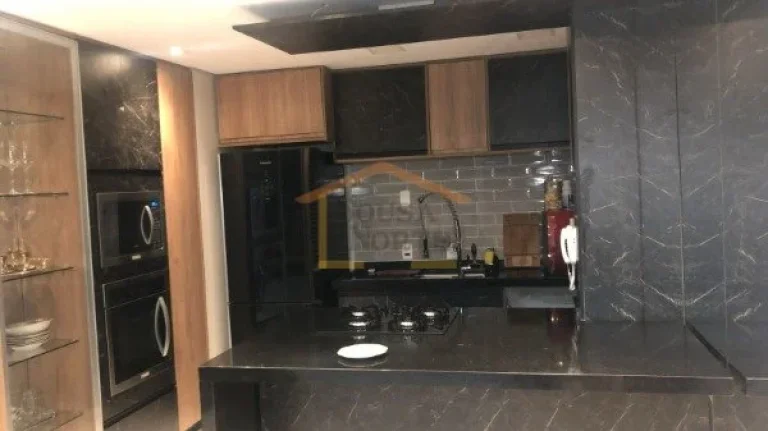 Imagem Apartamento 2 dormitórios, sendo 1 suíte, rico em armários, ar condicionado, sala 2 ambientes, sa...