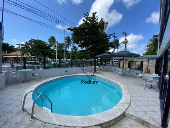 Imagem Flat mobiliado e equipado a beira-mar da Praia do Cabo Branco - FL0850