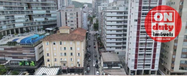 Imagem Apartamento com 2 dormitórios à venda, 100 m² - Pompéia - Santos/SP