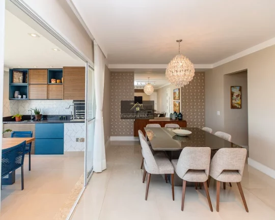 Imagem OPORTUNIDADE ÚNICA APARTAMENTO 163,00 M VISTA MARAVILHOSA 20 ANDAR 3 SUÍTES LIVING ABERTO PARA VARANDA GOURMET ENVIDRAÇADA 3 VAGAS LAZER MERCADINHO