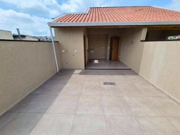 Imagem Cobertura com 2 dormitórios à venda, 88 m² por R$ 375.000,00 - Vila Tibiriçá - Santo André/SP