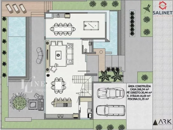 Imagem Casa para Venda em Porto Belo, VIVAPARK, 3 dormitórios, 3 suítes, 4 banheiros, 2 vagas