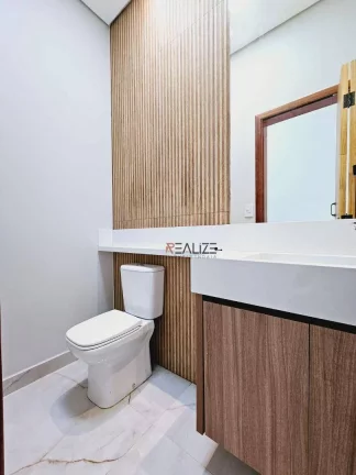Imagem Casa moderna com 3 suítes à venda, 162 m² por R$ 1.450.000 - Condomínio Jardins Di Roma - Indaiatuba/SP