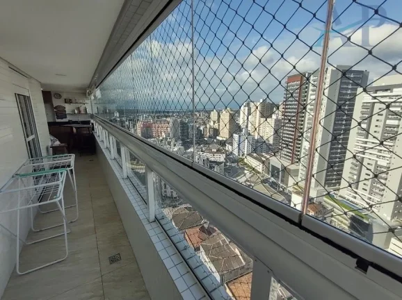 Imagem Apartamento na Guilhermina em Praia Grande com 3 Dormitórios