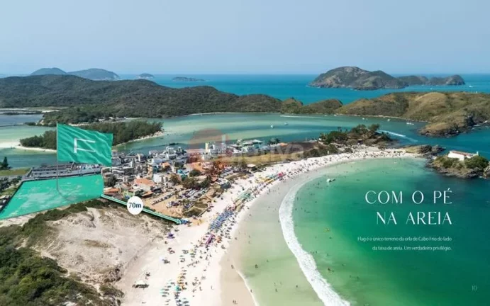 Imagem Lançamento Flag Residence - Frente Mar 1 quarto - Praia do Forte Cabo Frio