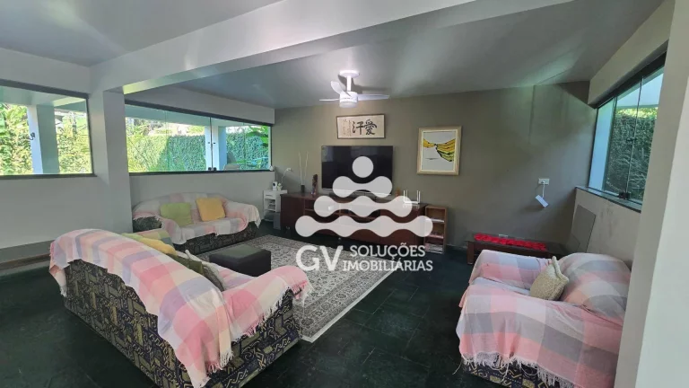 Imagem Casa com 7 dormitórios à venda, 415 m² por R$ 2.500.000,00 - Condomínio Recanto da Lagoinha - Ubatuba/SP