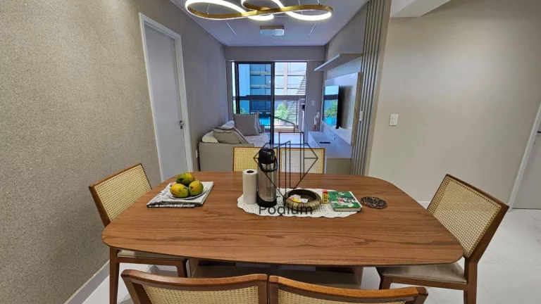 Imagem Apartamento em Condomínio Club projetado e mobiliado com varanda/sacada gourmet a 250m do mar da praia do Bessa / Jardim Oceania- AP2593.