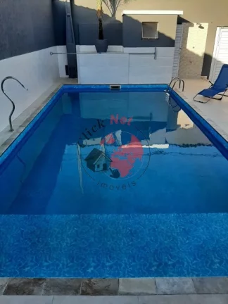 Imagem Sobrado Novo 200M2 Da praia .Estudo permuta por menor valor ,5 dorms c 2 suites , varanda e piscina ,10 vagas bairro Santa Terezinha, Itanhaem
