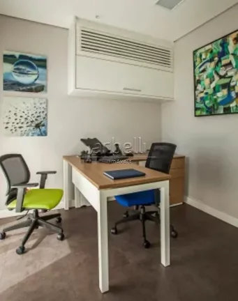 Imagem Conjunto comercial com 104 M². 2 salas comerciais totalizando a metragem com 2 banheiros, ar-condic...