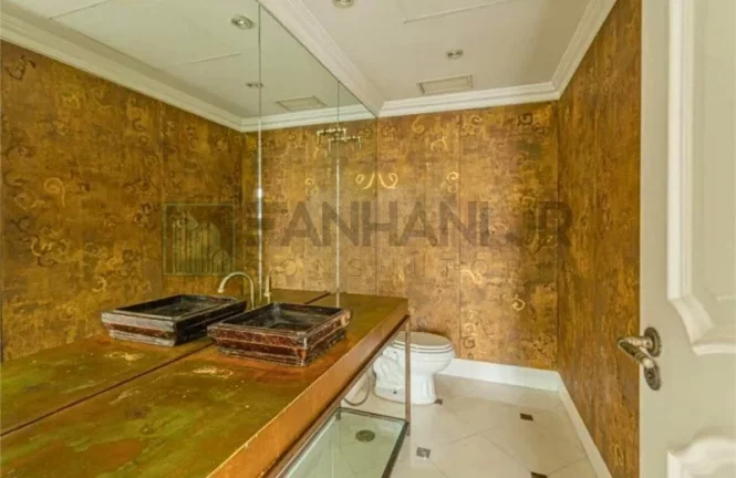 Imagem Luxuoso apartamento para locação no Jardim Europa, São Paulo-SP: 3 quartos, 3 suítes, 3 salas, 5 banheiros, 3 vagas, 456m².