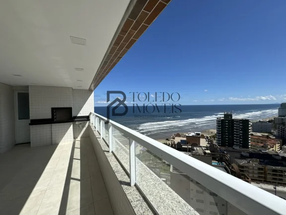 Imagem Apartamento 3 Dormitórios com suítes no bairro Caiçara - Praia Grande