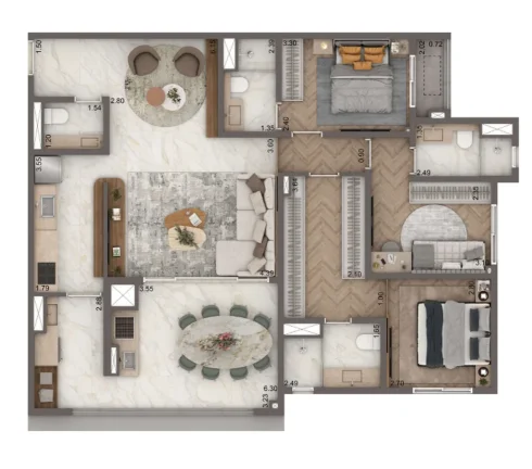 Imagem The Residence Brooklin By Living - The Residence Brooklin By Living