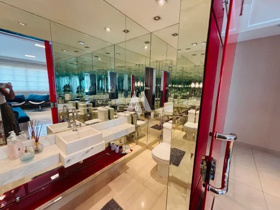 Imagem Apartamento vista ao mar no coração da Pompéia – 167m², 3 Suítes, Varanda Gourmet e 3 Vagas de Garagem